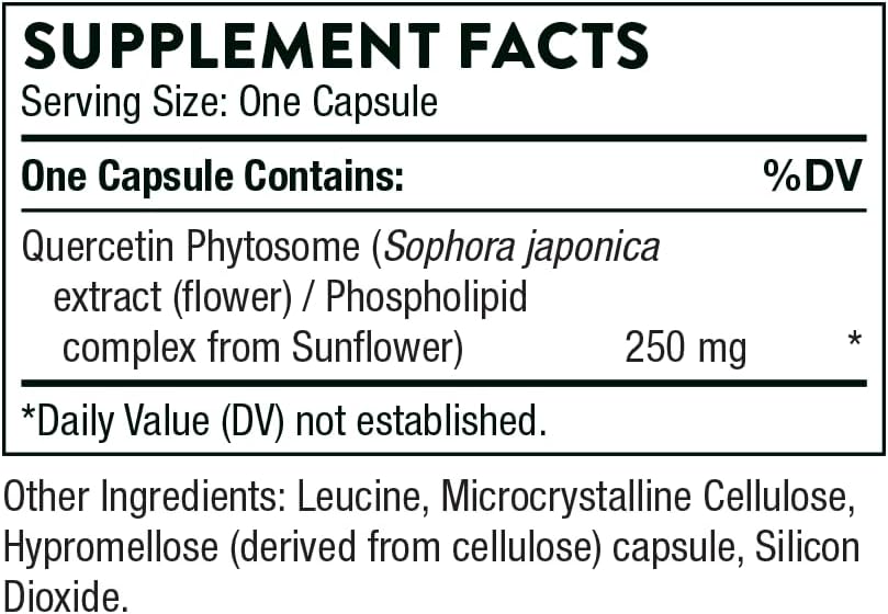 Quercetin Phytosome & NAC Immune Support - 30 Servings Y282