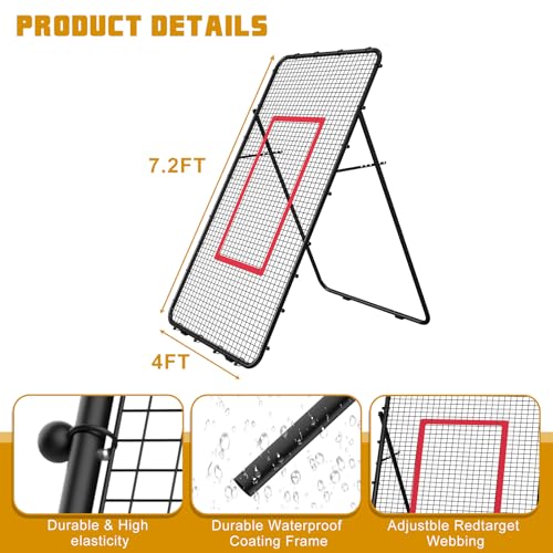 Adjustable 7x4 Ft Volleyball Net Q6949