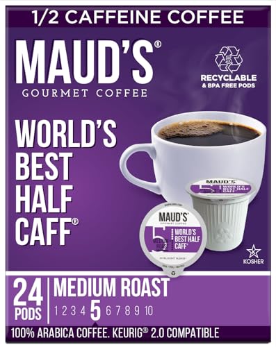 24 ct Half Caff Medium Roast Coffee Pods L950794