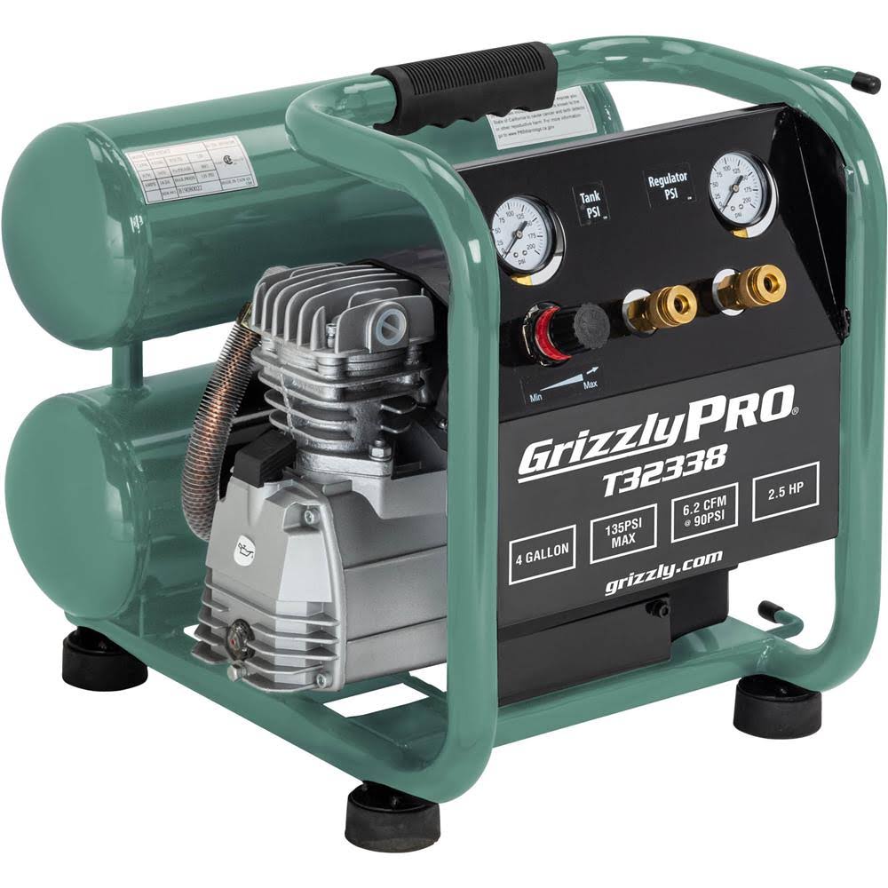 4-Gallon 2.5 HP Portable Air Compressor Z326