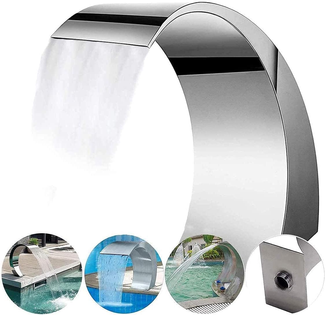 Stainless Steel Waterfall Fountain I960287