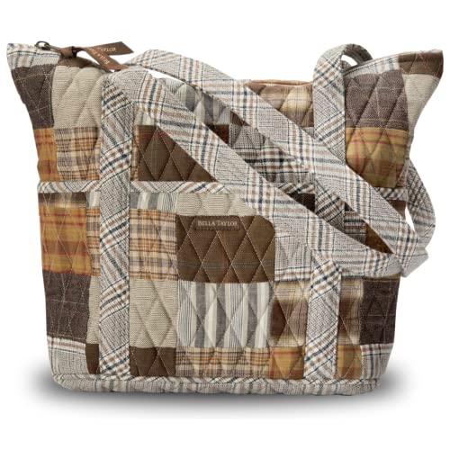 Lightweight Quilted Fabric Handbags Q4862