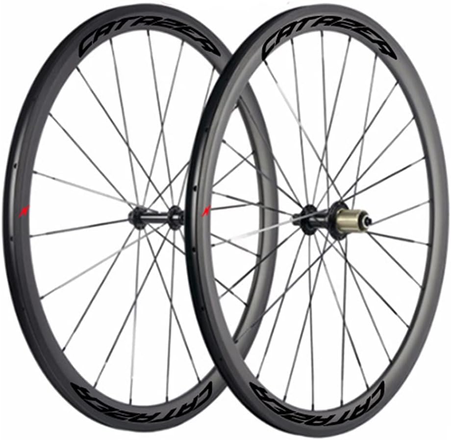 700C Carbon Road Bicycle Wheelset 50mm Tubular Rim Brake S86606