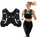 Weighted Vest with Reflective Stripe, Size Adjustable S13307