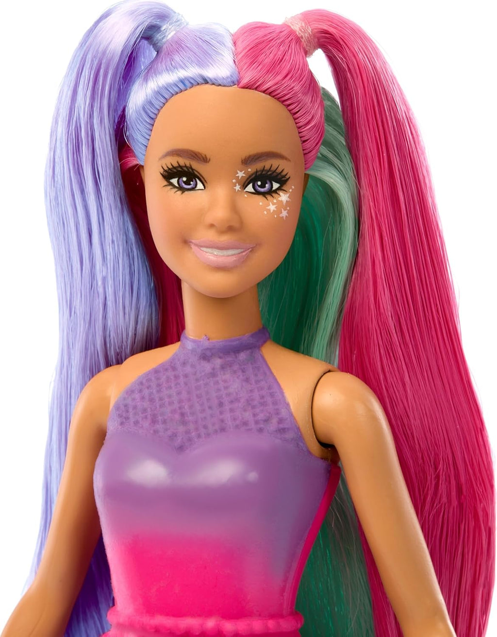 Barbie Doll & Accessories Set with Fantasy Outfit, Pet, Leash & Styling Pieces U9449