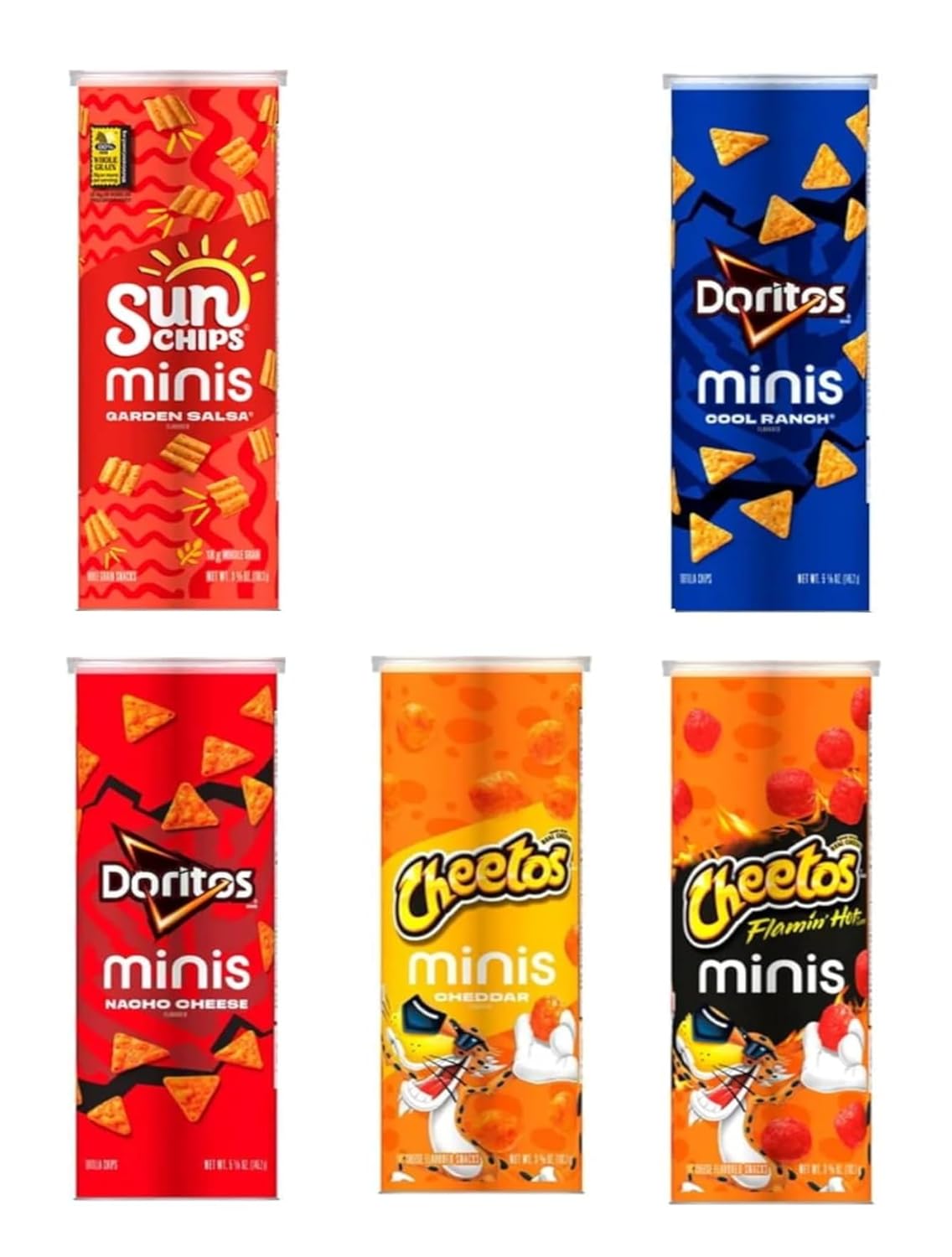 Minis Canisters Variety Pack, 5 Pack B518146