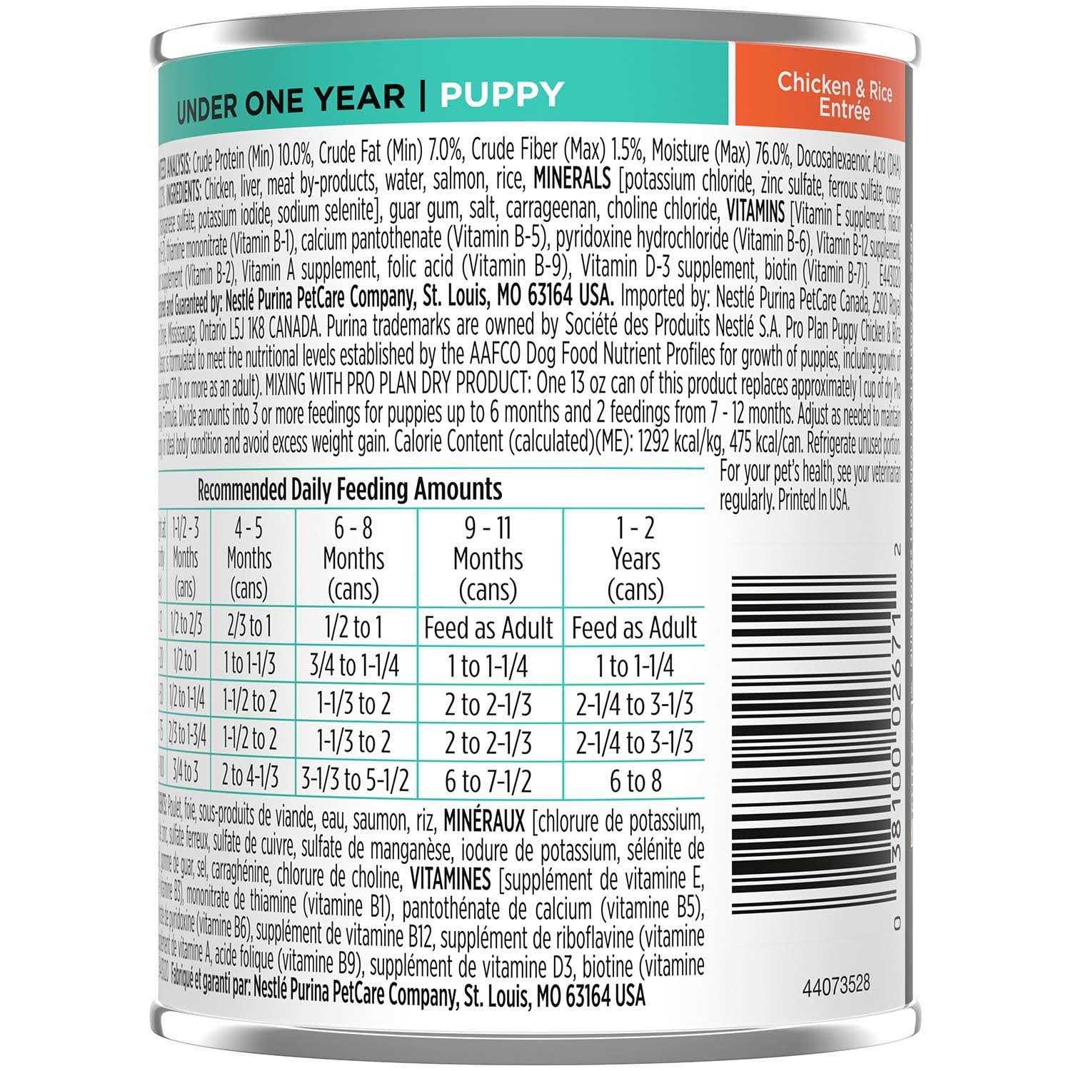 Chicken & Rice Canned Dog Food A80064