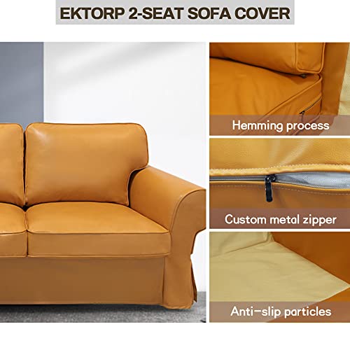 3 Seat Linen Sofa Cover W496380