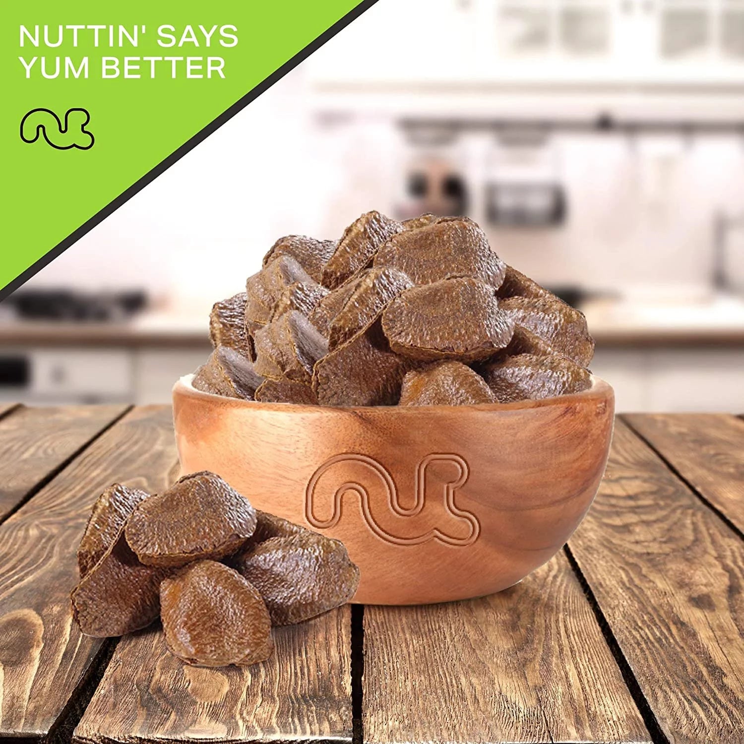 Raw In Shell Brazil Nuts 32oz H3543