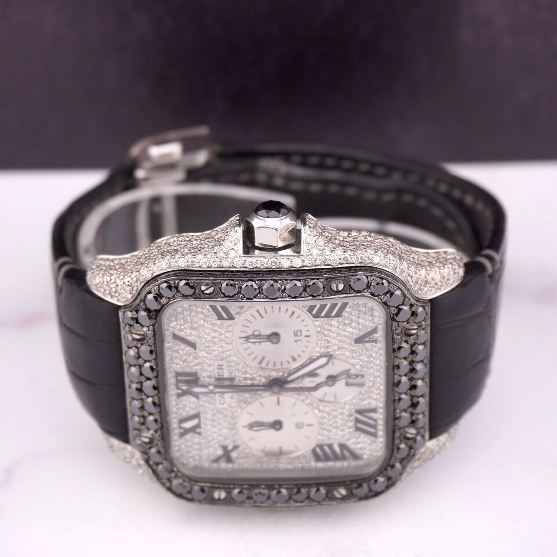 Steel Watch with Diamonds H58793