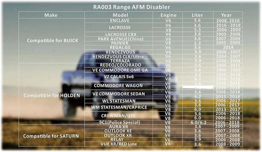 AFM Disabler Device for GM V6 and V8 Vehicles K90188