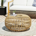 Round Rattan Wicker Coffee Table T4012