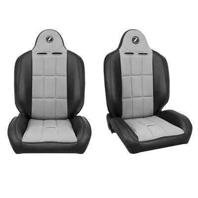 Black Vinyl Suspension Seat N7386
