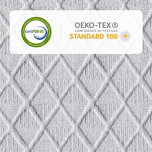 3 Inch Firm Memory Foam Mattress Topper Twin Size T987461