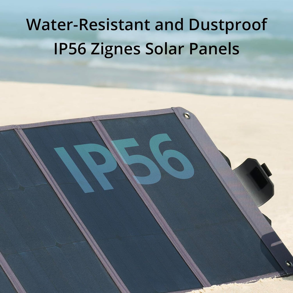 Portable Power Station, 1024Wh Solar Generator with 100W Solar Panel, LFP Cell E64328