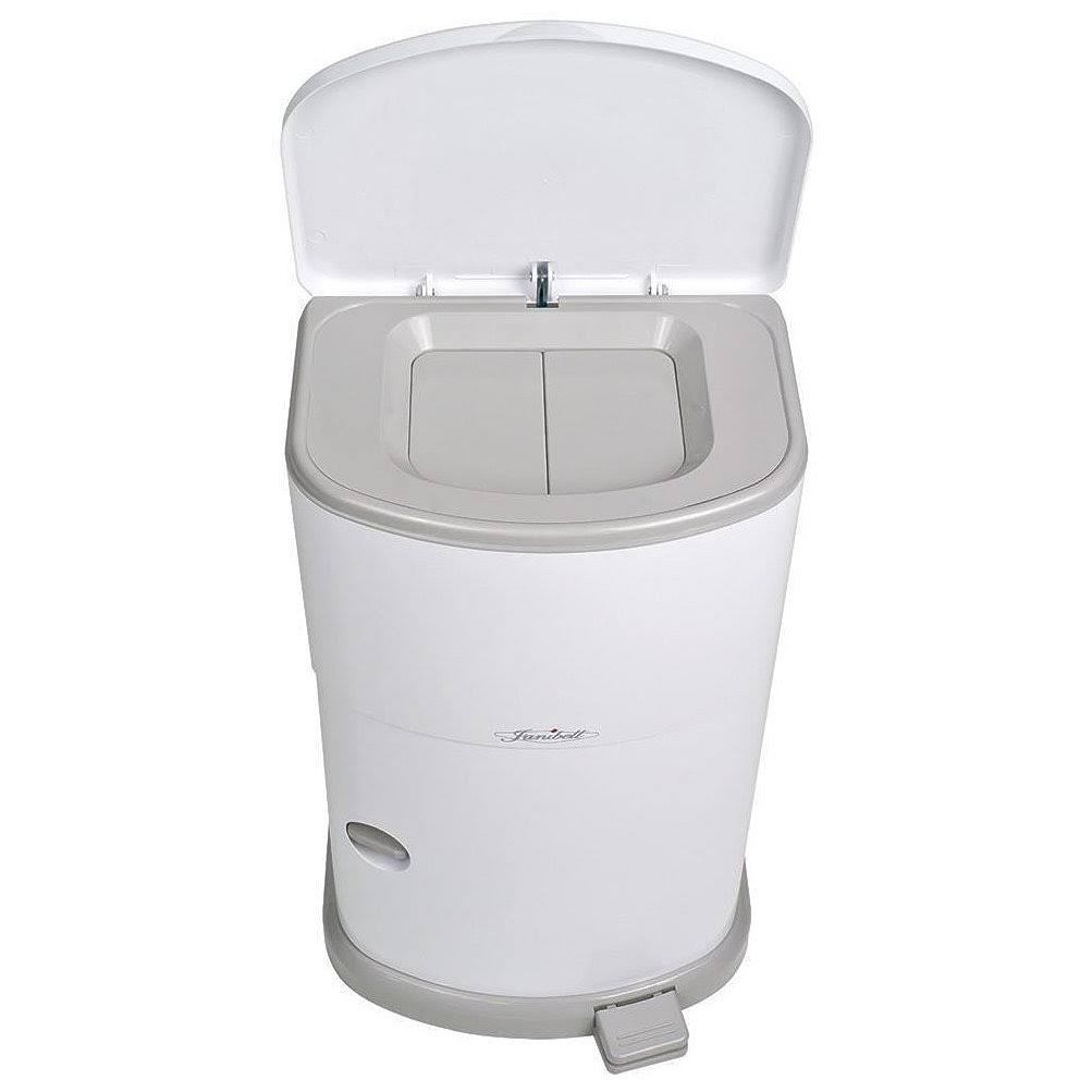 White 11Ga Capacity Adult Diaper Disposal System R368