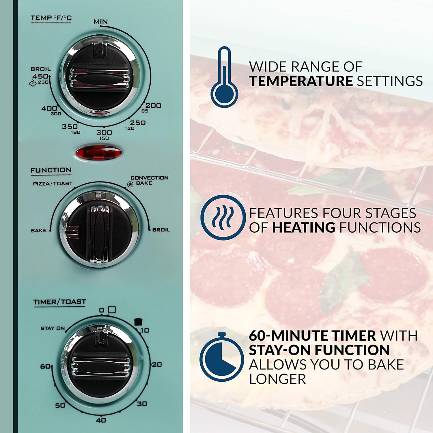 0.7-Cu. Ft. Retro Convection Toaster Oven Z2753
