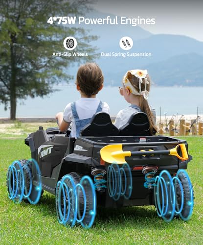 Pink 24V 2 Seater Electric Ride on Car with Remote P50071
