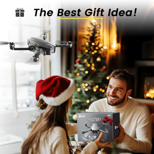 4K UHD GPS Drone with Camera, 52 Minutes Flight Time, Foldable Quadcopter with Brushless Motor R7754
