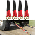 4 Pack 36" Axle Straps Wheel Tie Down L6636
