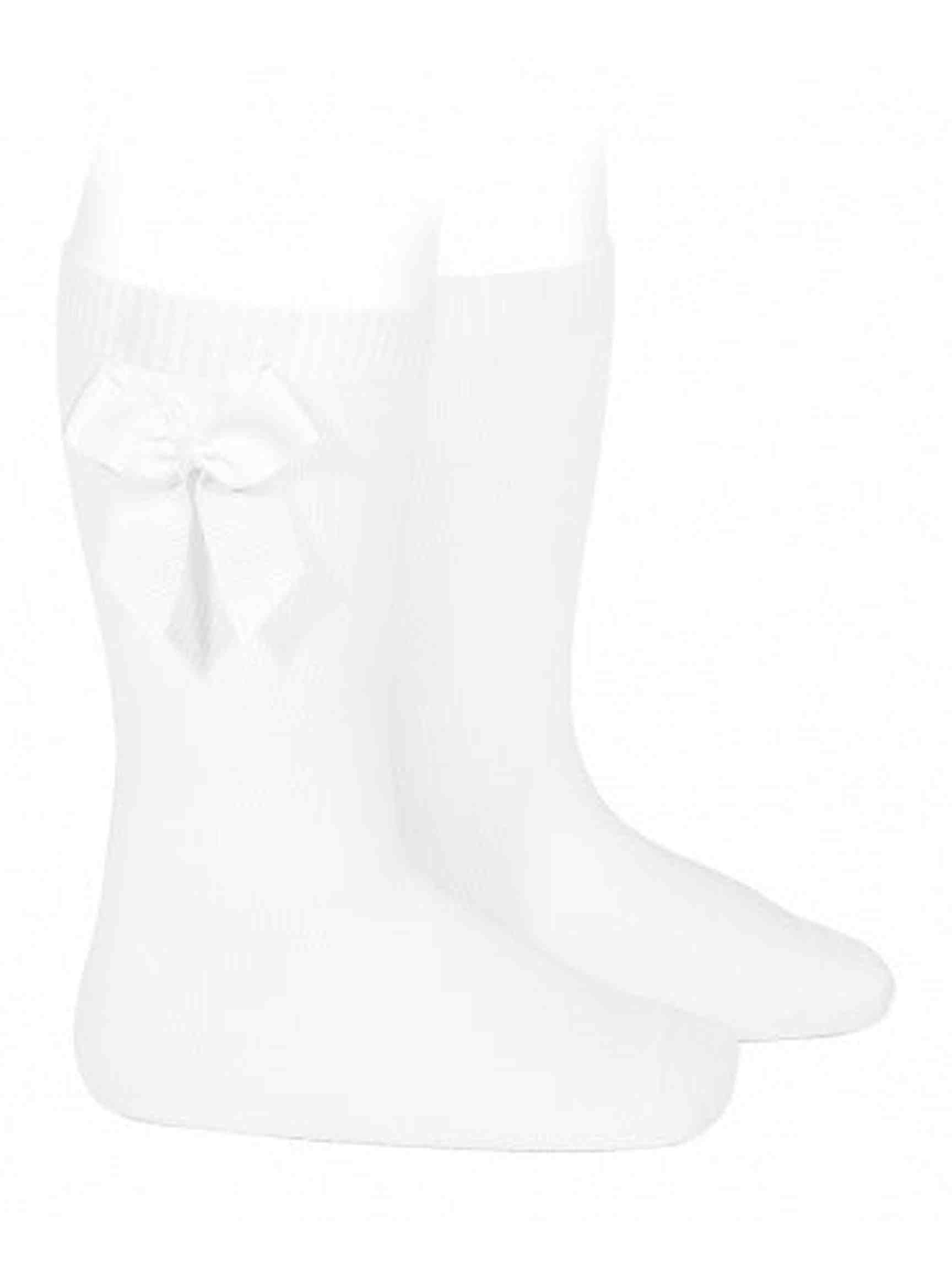 Condor Side Crochet Knee Socks