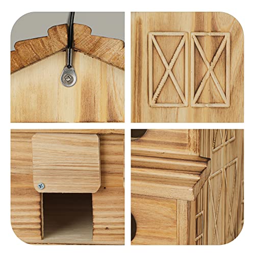 6 Hole Outdoor Hanging Bird House P2257