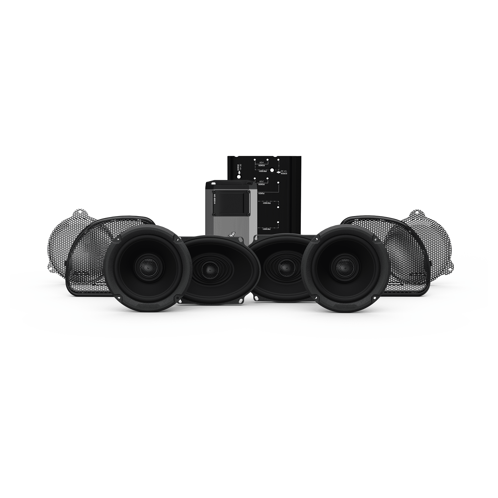 800-Watt Amplifier Kit for Select Harley Davidson Road Glide CVO & Street Glide CVO Motorcycles S348