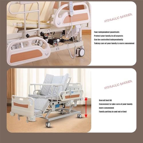 Electric Nursing Bed with Breathable Mattress R37458
