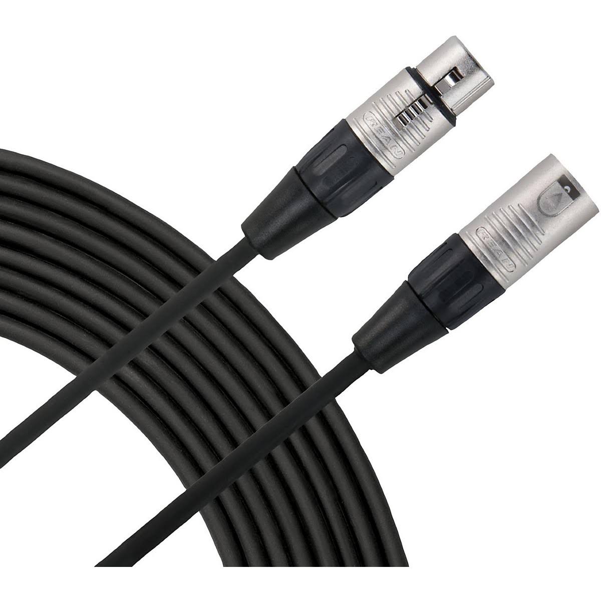 Black XLR Microphone Cable 100 ft W5659