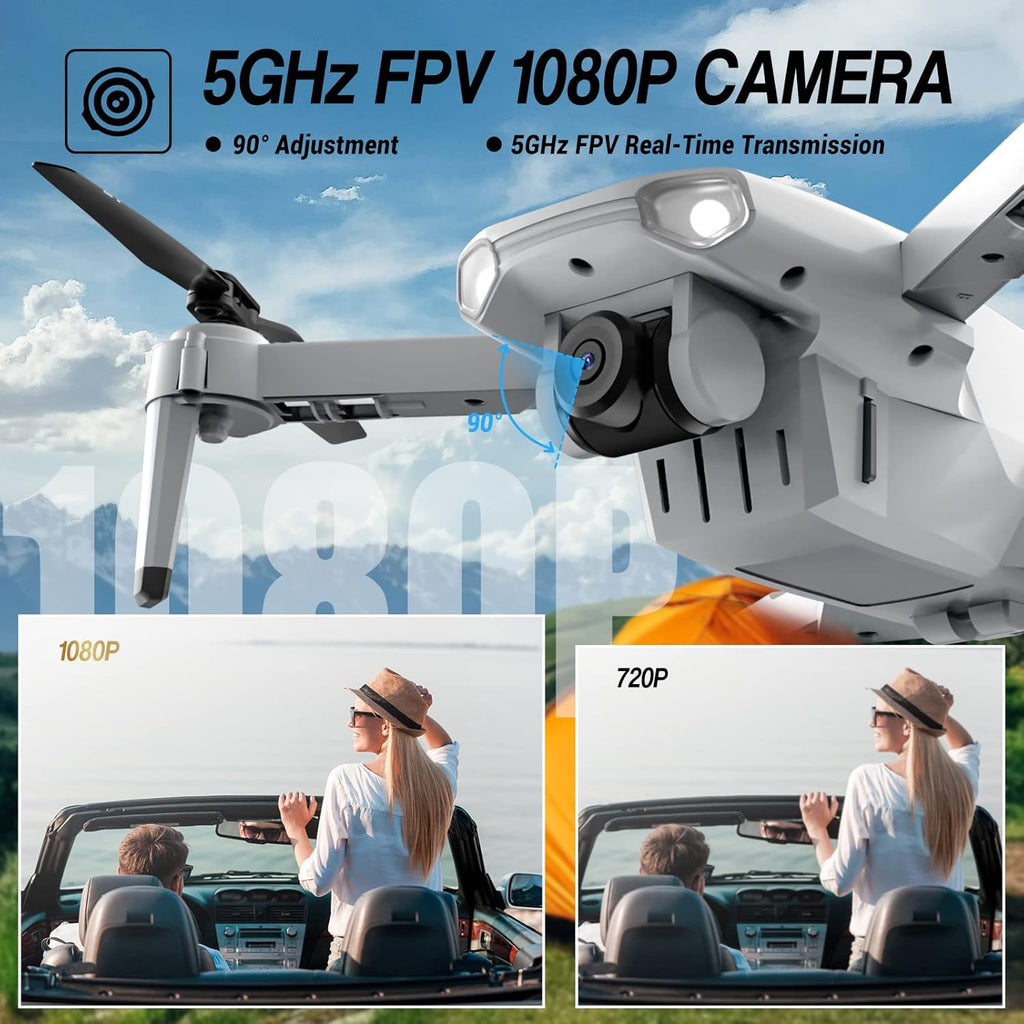 HD 1080P FPV Foldable Quadcopter Drone with Camera A7232