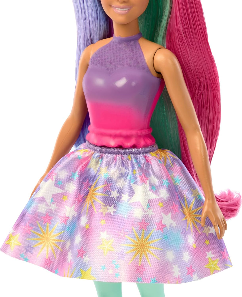 Barbie Doll & Accessories Set with Fantasy Outfit, Pet, Leash & Styling Pieces U9449