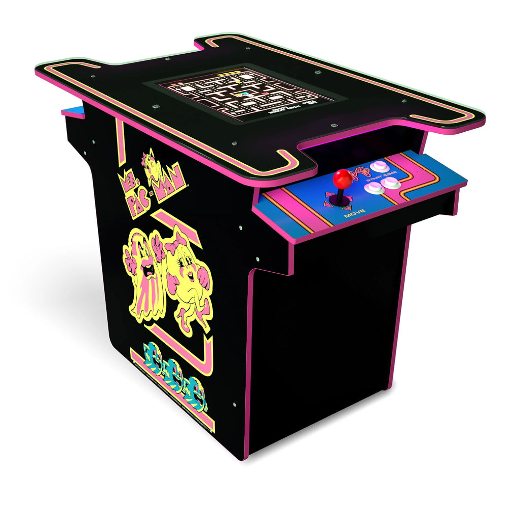 Black Head-to-Head Arcade Table with 12 Games F21811