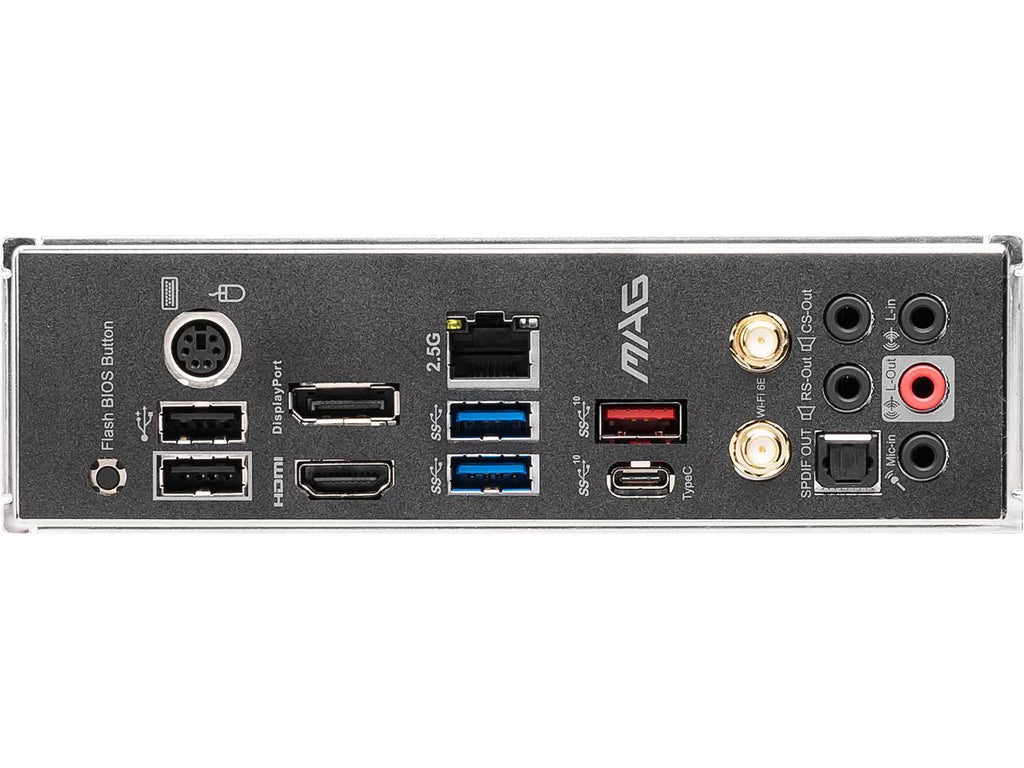 MAG B550 Tomahawk MAX WiFi Gaming Motherboard AMD AM4 DDR4 PCIe 4.0 SATA 6Gb/s M.2 USB 3.2 Gen 2 HDMI DP ATX Wi-Fi 6E AMD Ryzen 5000 Series Processors Factory Refurbished M7662