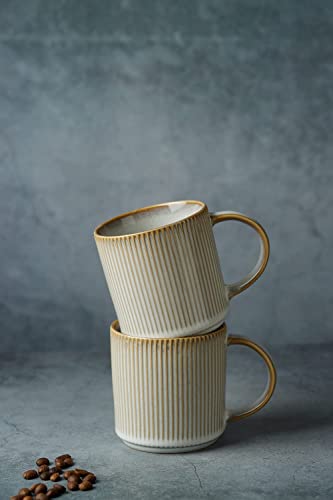 Smoky Blue 12 oz Coffee Mug Set of 6 O413
