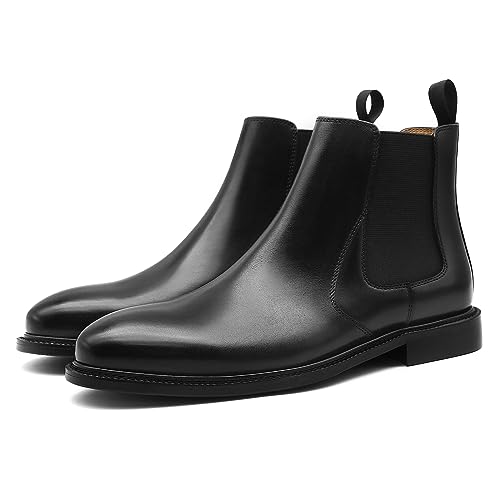 Genuine Leather Chelsea Boots K8932