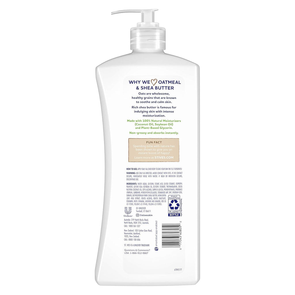 Soothing Hand & Body Lotion Oatmeal & Shea Butter 21 oz Z567