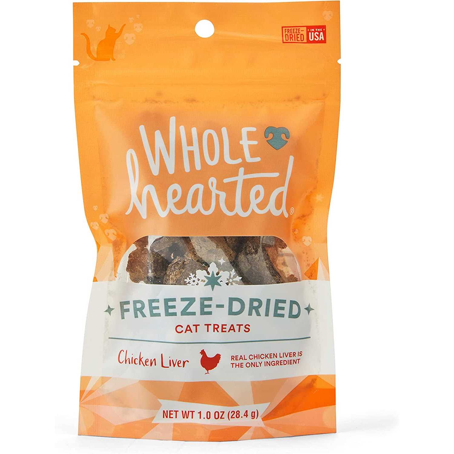 Chicken Liver Freeze-Dried Cat Treats V22547