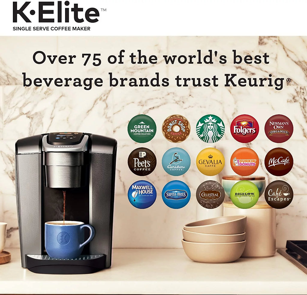 Brushed Slate Single Serve K-Cup Pod Coffee Maker S826149