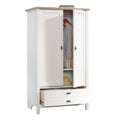 Soft White Armoire V3522