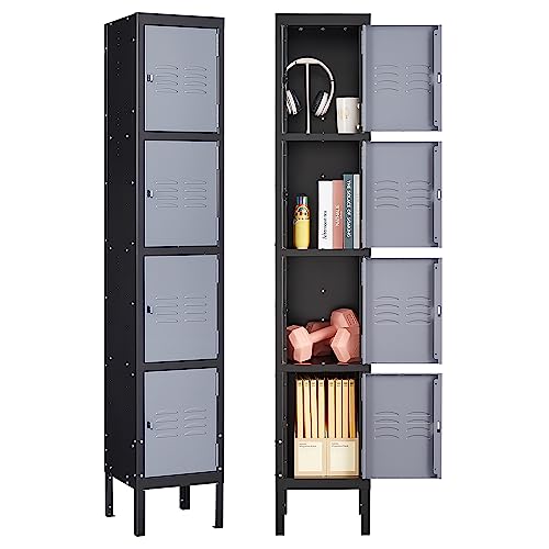 Gray 5 Door Steel Storage Cabinet S1064