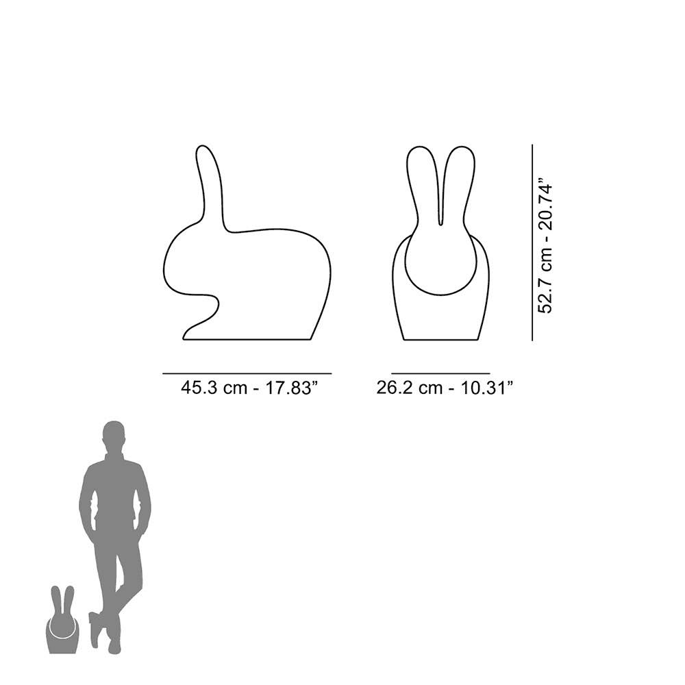 Gold Metal Finish Rabbit Chair U930295