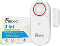 3in1 Alarm Door Ajar Chime with Delay White E102799