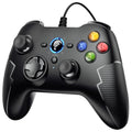 Wired Gaming Controller with Dual-Vibration Turbo and Trigger Buttons K17190