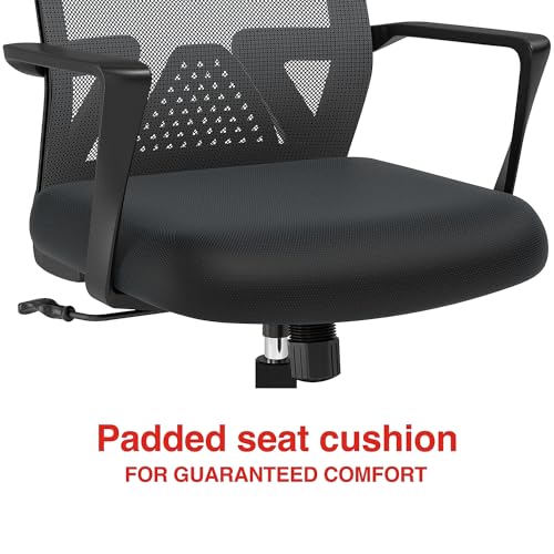 Black Ergonomic Mesh Office Desk Chair K3597