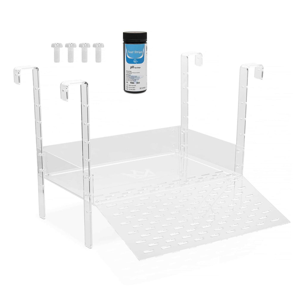 Extra Large Wide Hanging Turtle Basking Platform 17×16 Aquatic Reptile Ramp Dock A647