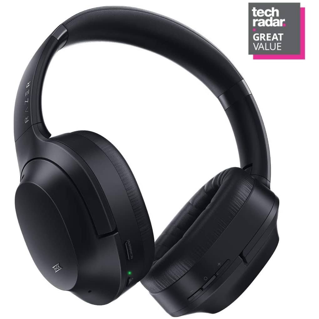 Black Active Noise Cancelling Wireless Headphones H44078