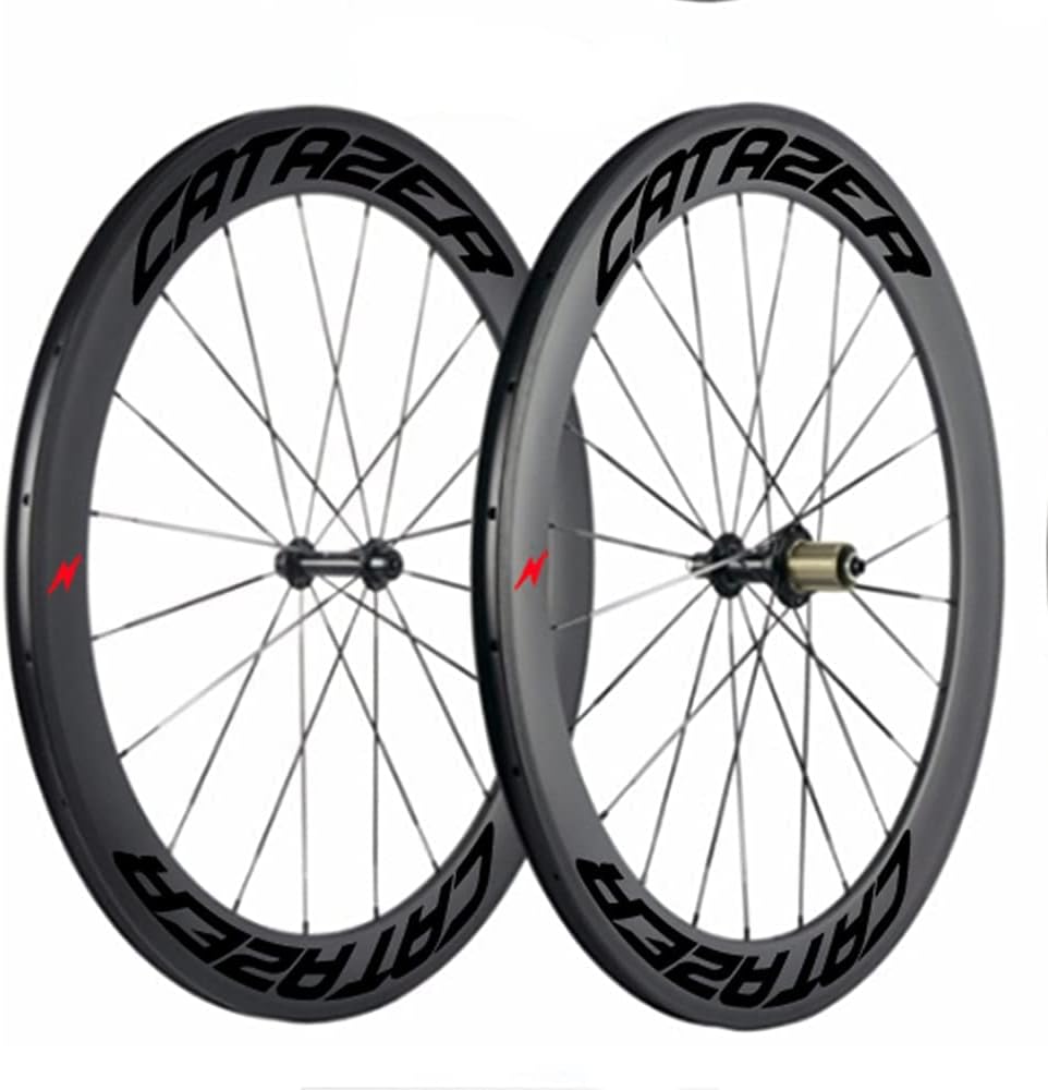 700C Carbon Road Bicycle Wheelset 50mm Tubular Rim Brake S86606
