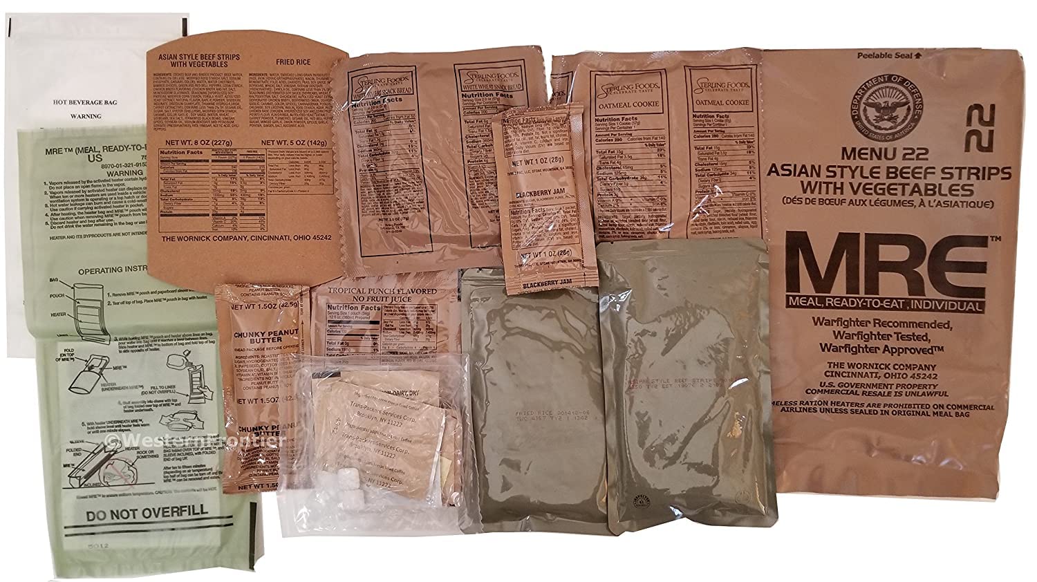 Meals-Ready-To-Eat Case O50809