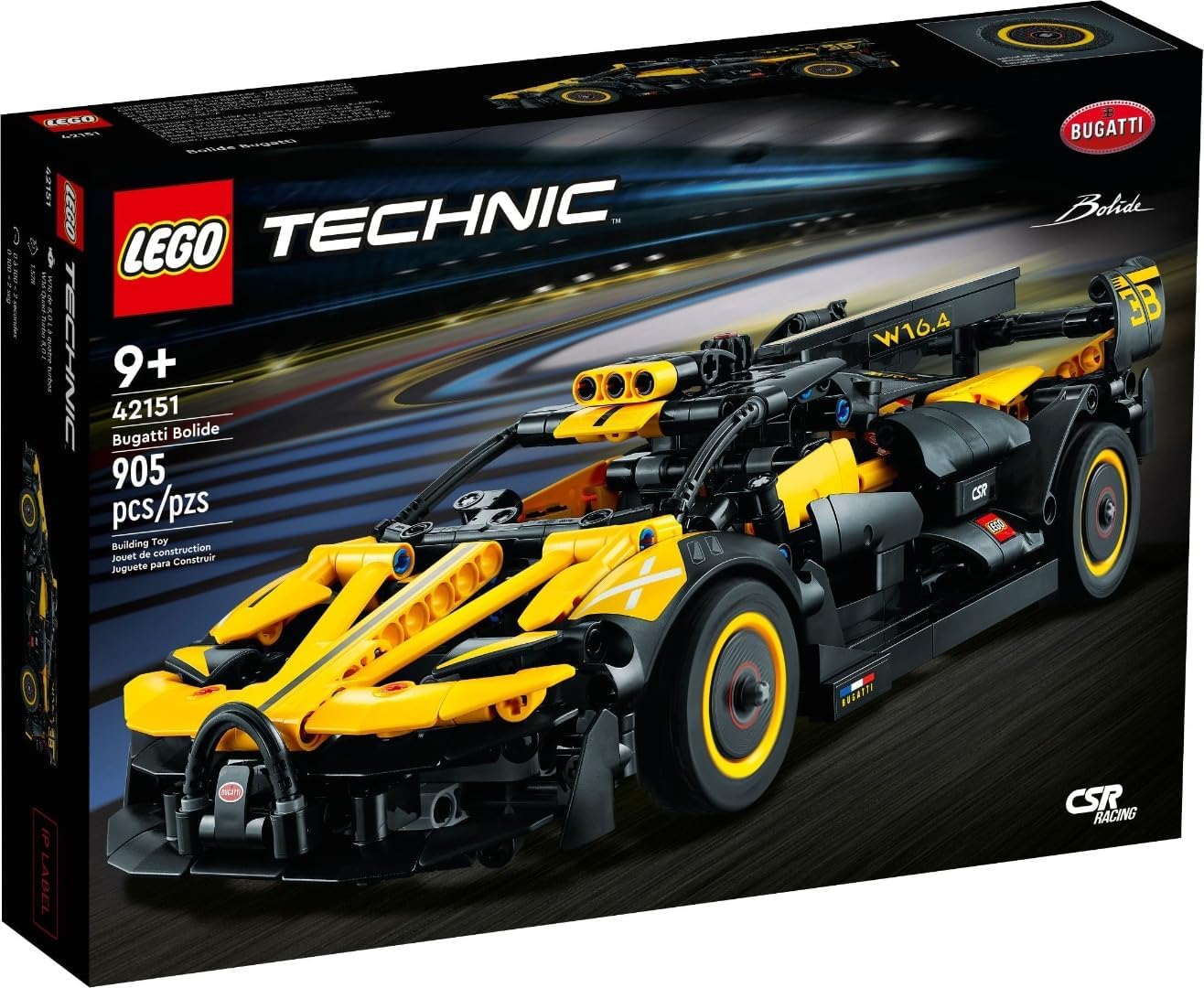 Technic Bugatti Car Toy Racing Model Car K37852