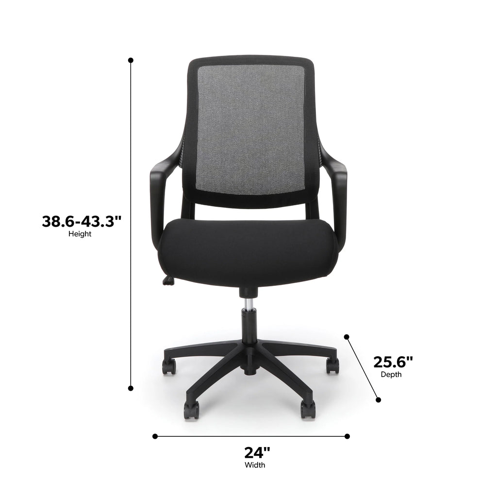 Black Light Task Chair D56874